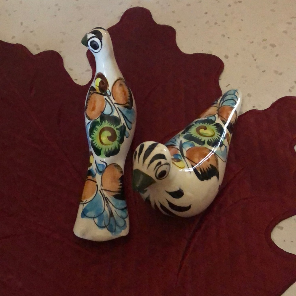 Painted bird set
